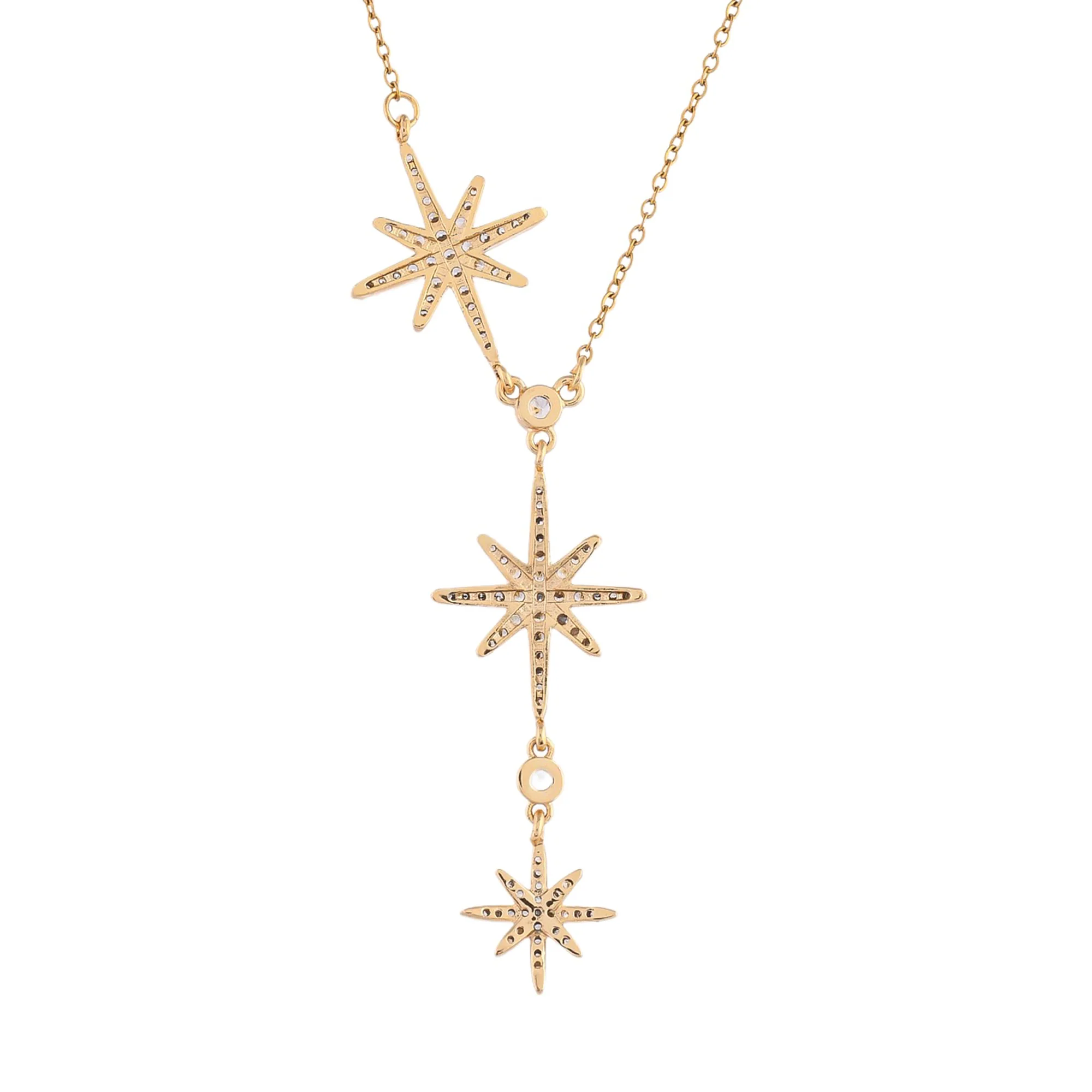 3 Celestial Gold Charm Necklace - Image 6