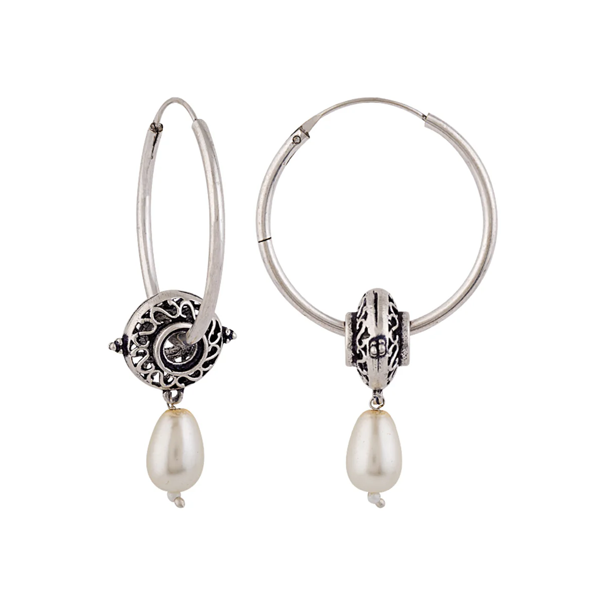 4 in One Interchangeable Hoop Earrings - Image 6