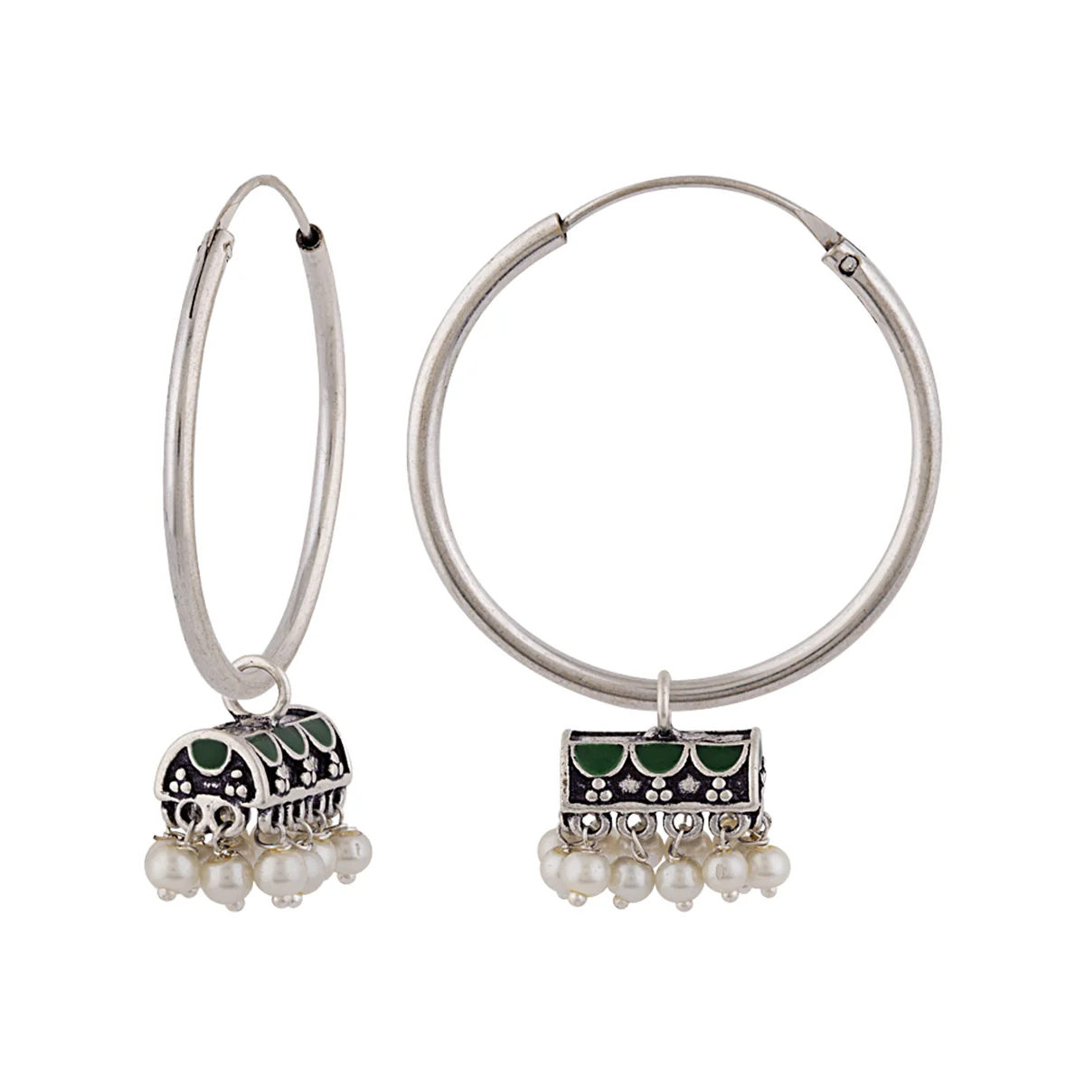 4 in One Interchangeable Hoop Earrings - Image 7
