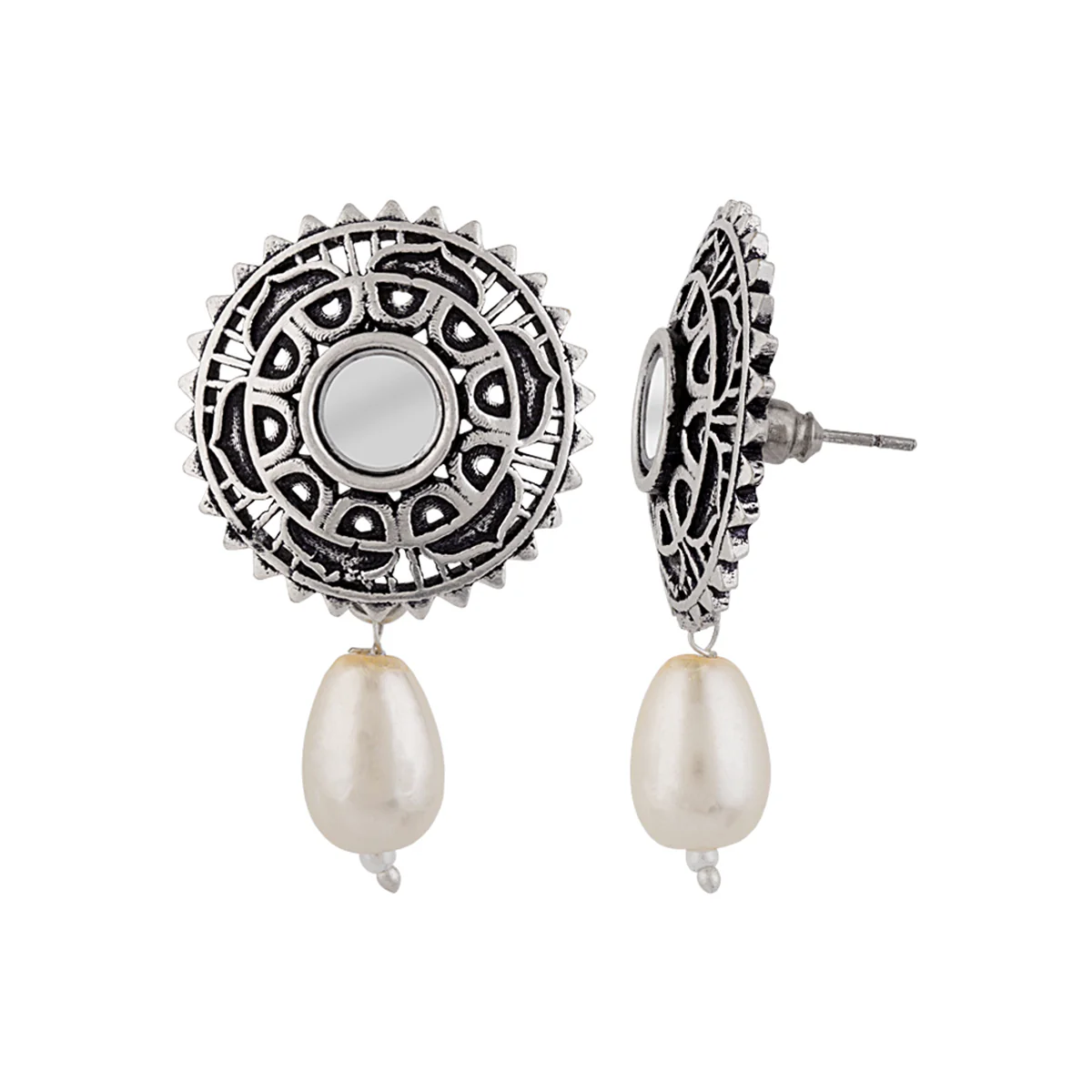 4 in One Interchangeable Mirror Danglers - Image 7
