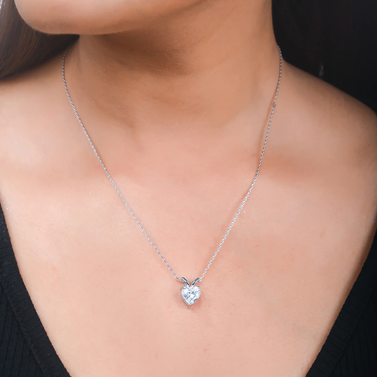 925 Sterling Silver Heart Pendant - Image 2