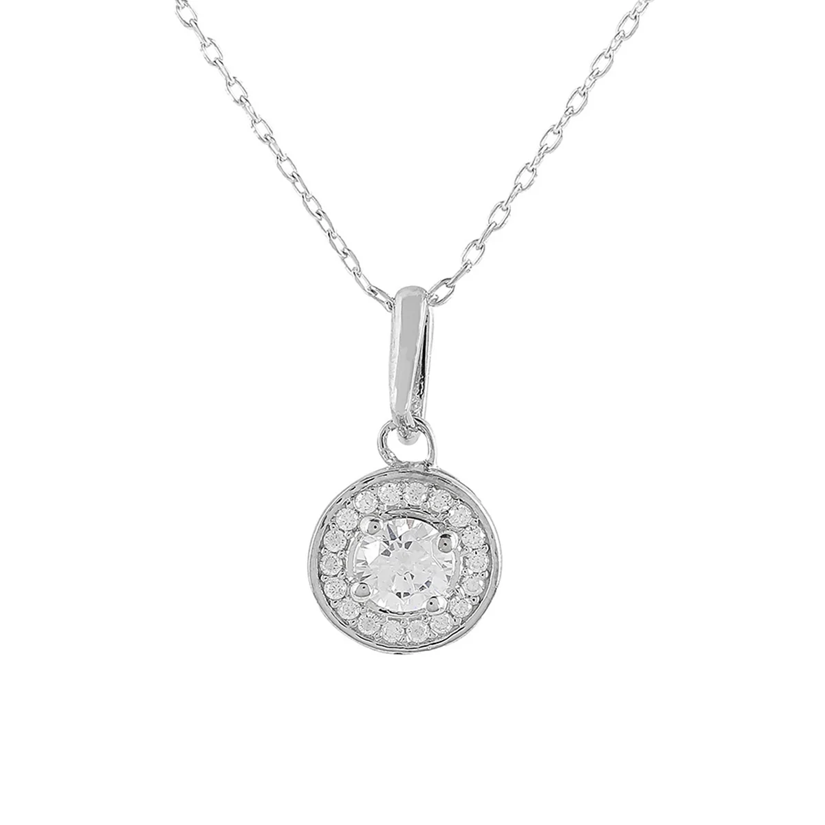 925 Sterling Silver Round Pendant - Image 3