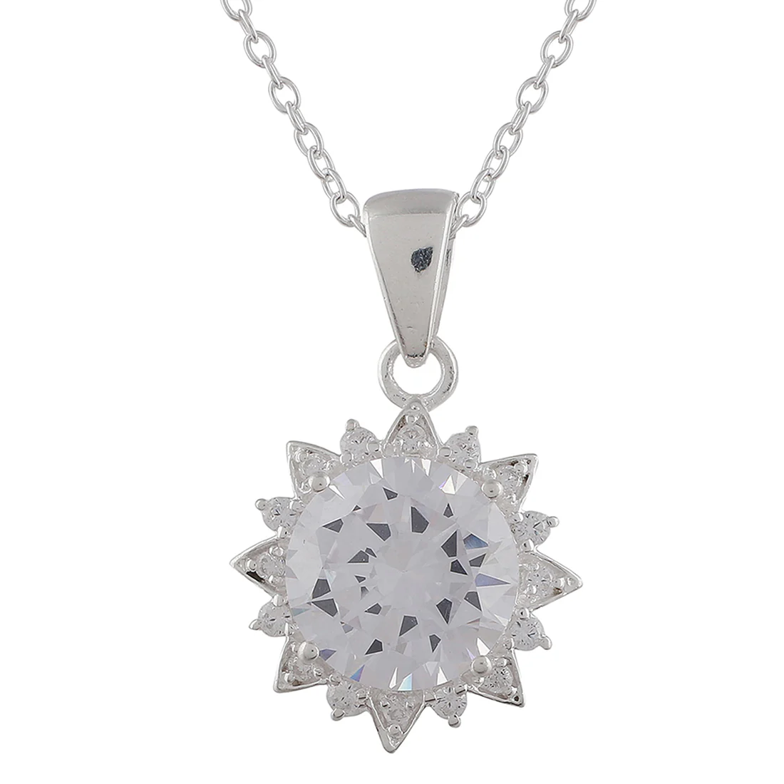 925 Sterling Silver Box Set With Floral CZ Gems For Women - Image 5