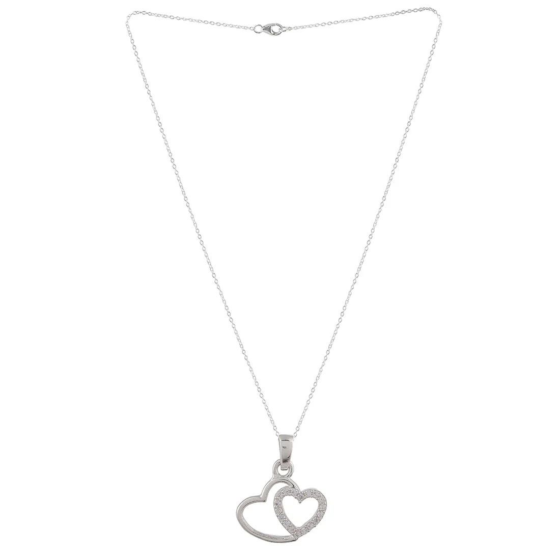 925 Sterling Silver Featuring Heart Shaped Motif - Image 4