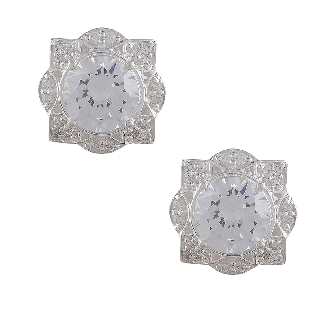 925 Sterling Silver Gemstones Adorned Jewelry Box Set - Image 7