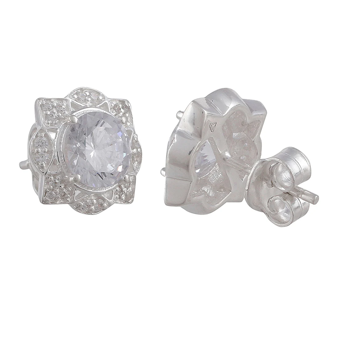 925 Sterling Silver Gemstones Adorned Jewelry Box Set - Image 8