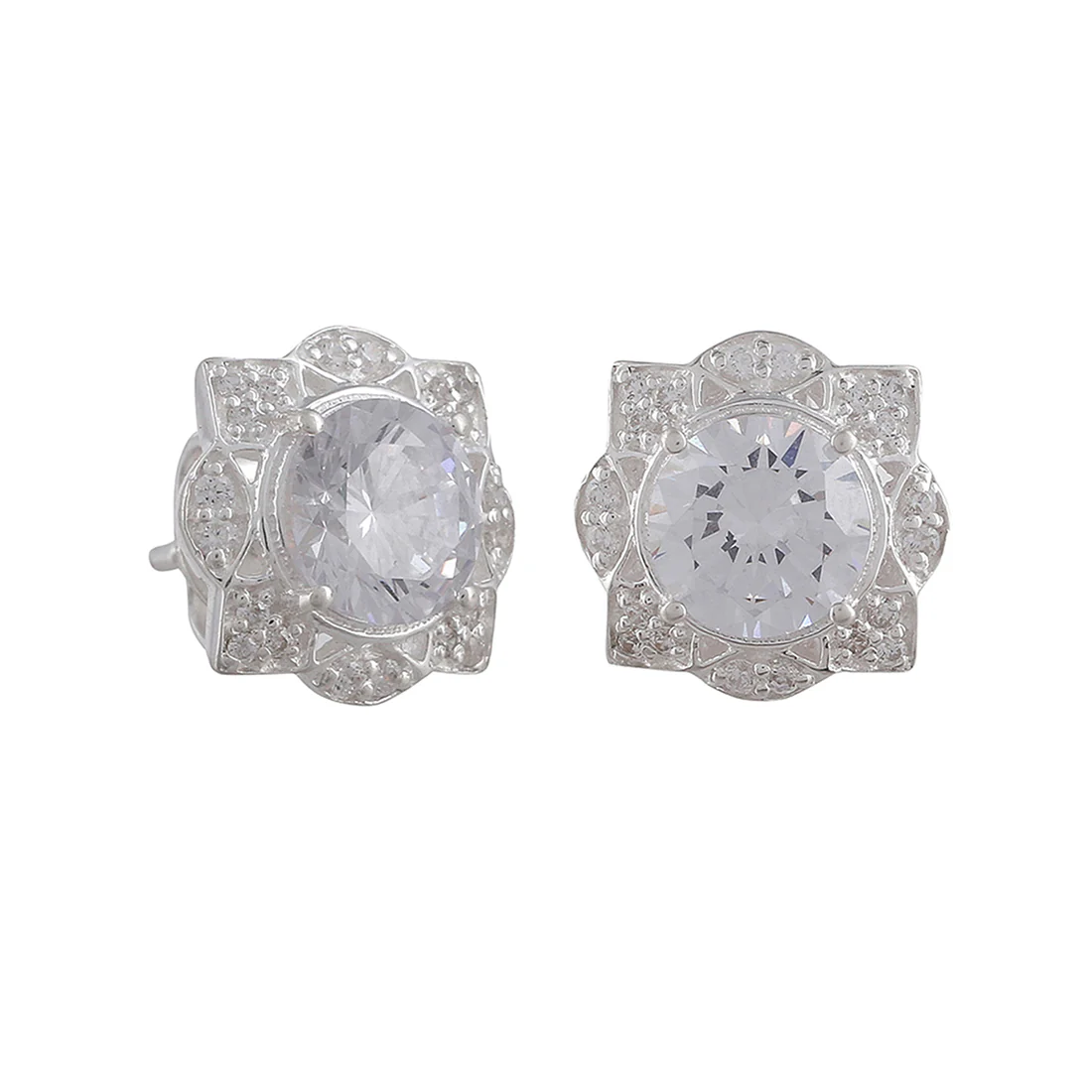 925 Sterling Silver Gemstones Adorned Jewelry Box Set - Image 9