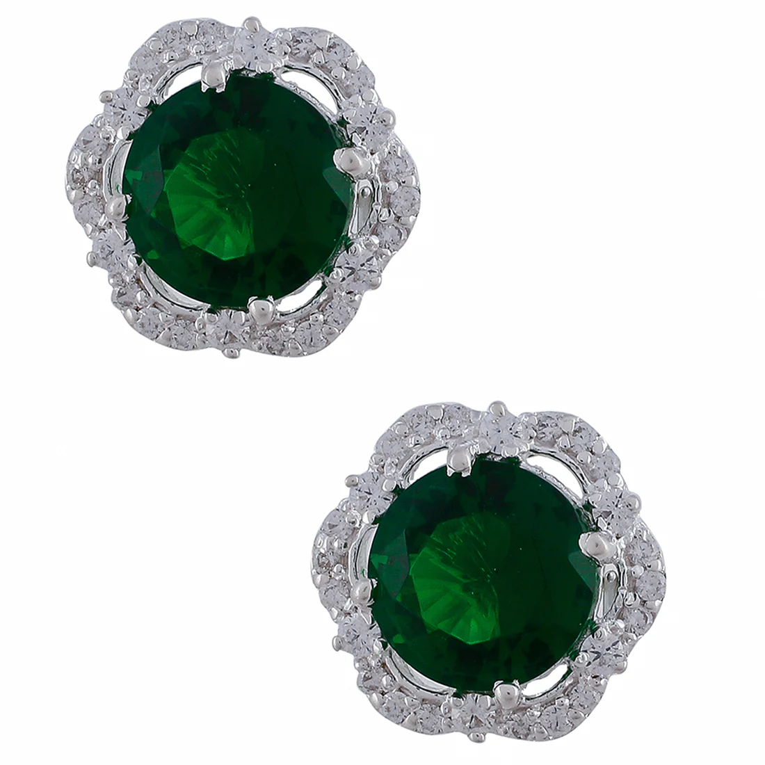 925 Sterling Silver Jewelry Box Set With CZ Studded Pendant Set & Ring For Women - Image 7