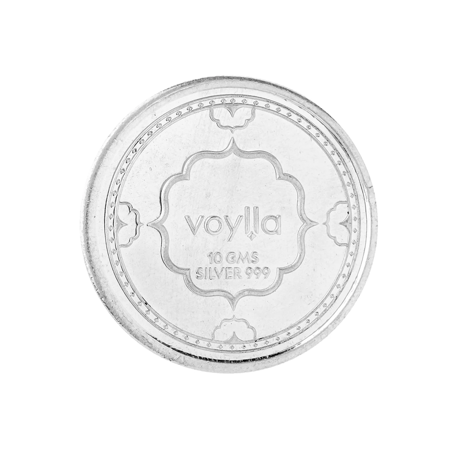 999 Pure Silver Lord Ganesh 10 Grams Silver Coin - Image 2