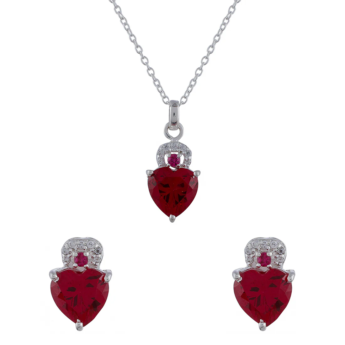 925 Sterling Silver Pendant Set - Image 3