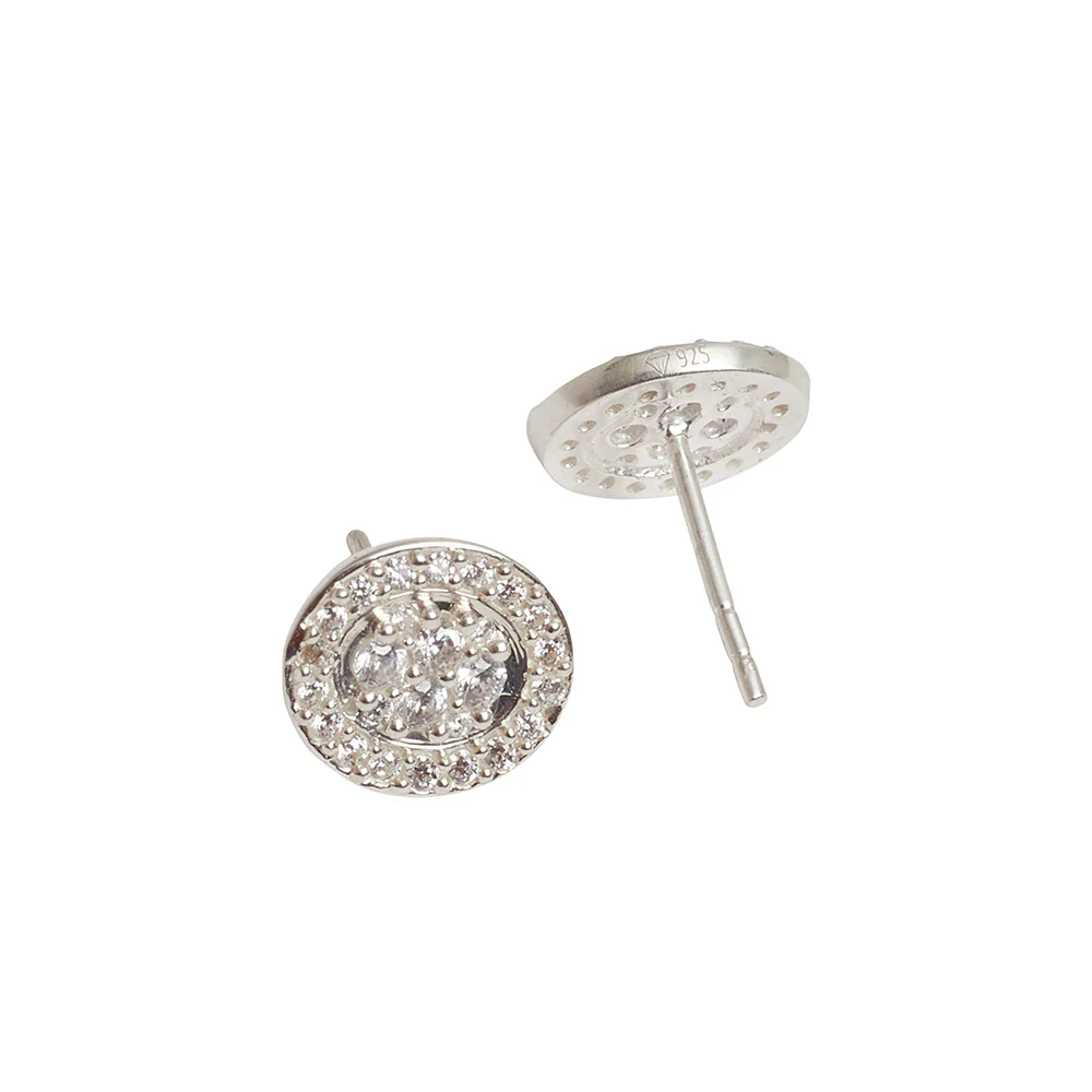 925 Sterling Silver Petit Pendant, Earrings and Ring Set - Image 6
