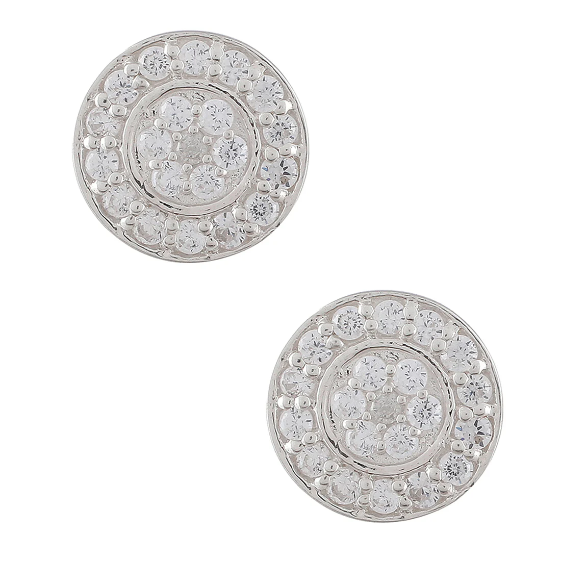 925 Sterling Silver Round Designer Jewelry Box Set For Women - Image 7