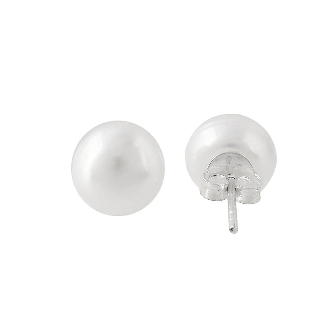 925 Sterling Silver White Pearls Pendant Set - Image 6