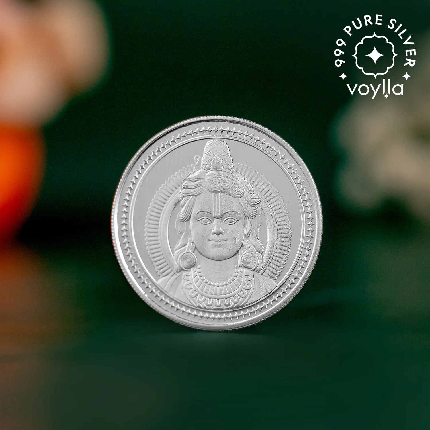 999 Pure Silver Ramlala 10 Grams Silver Coin