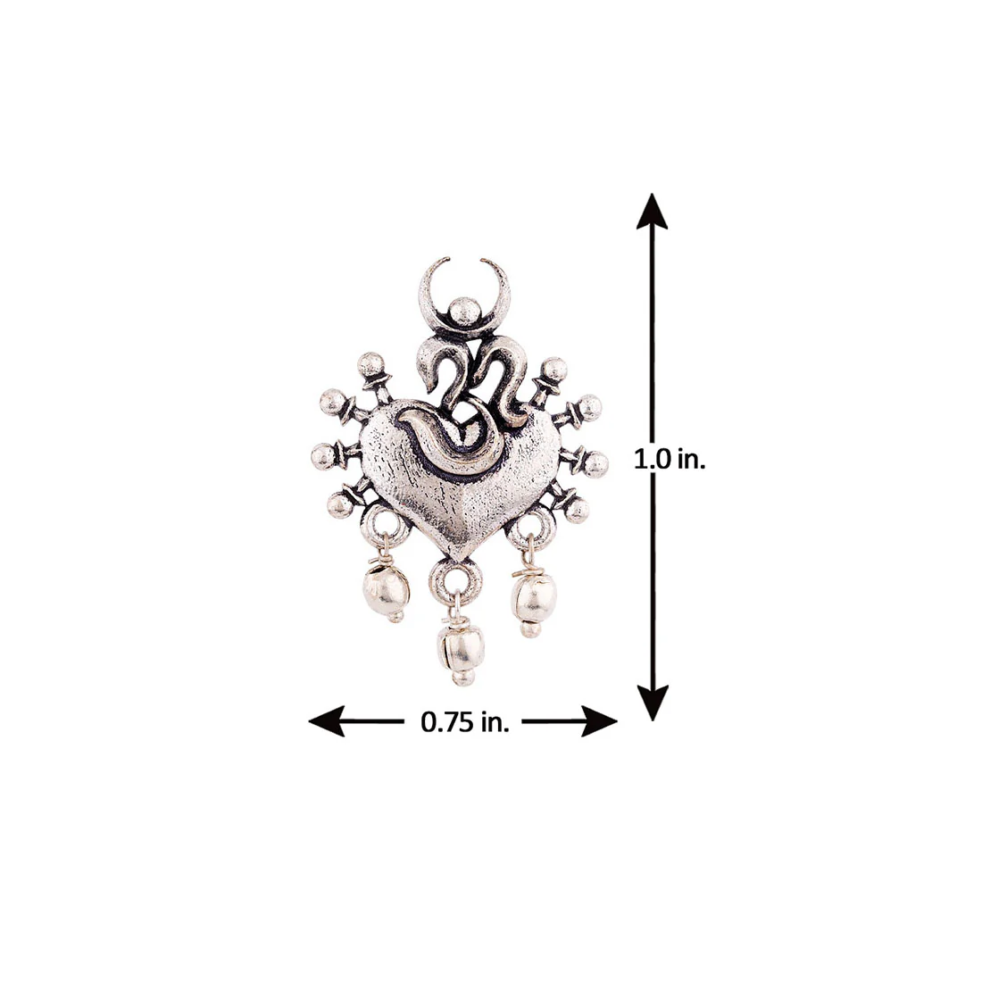Aarambh Dainty Om Earrings - Image 5