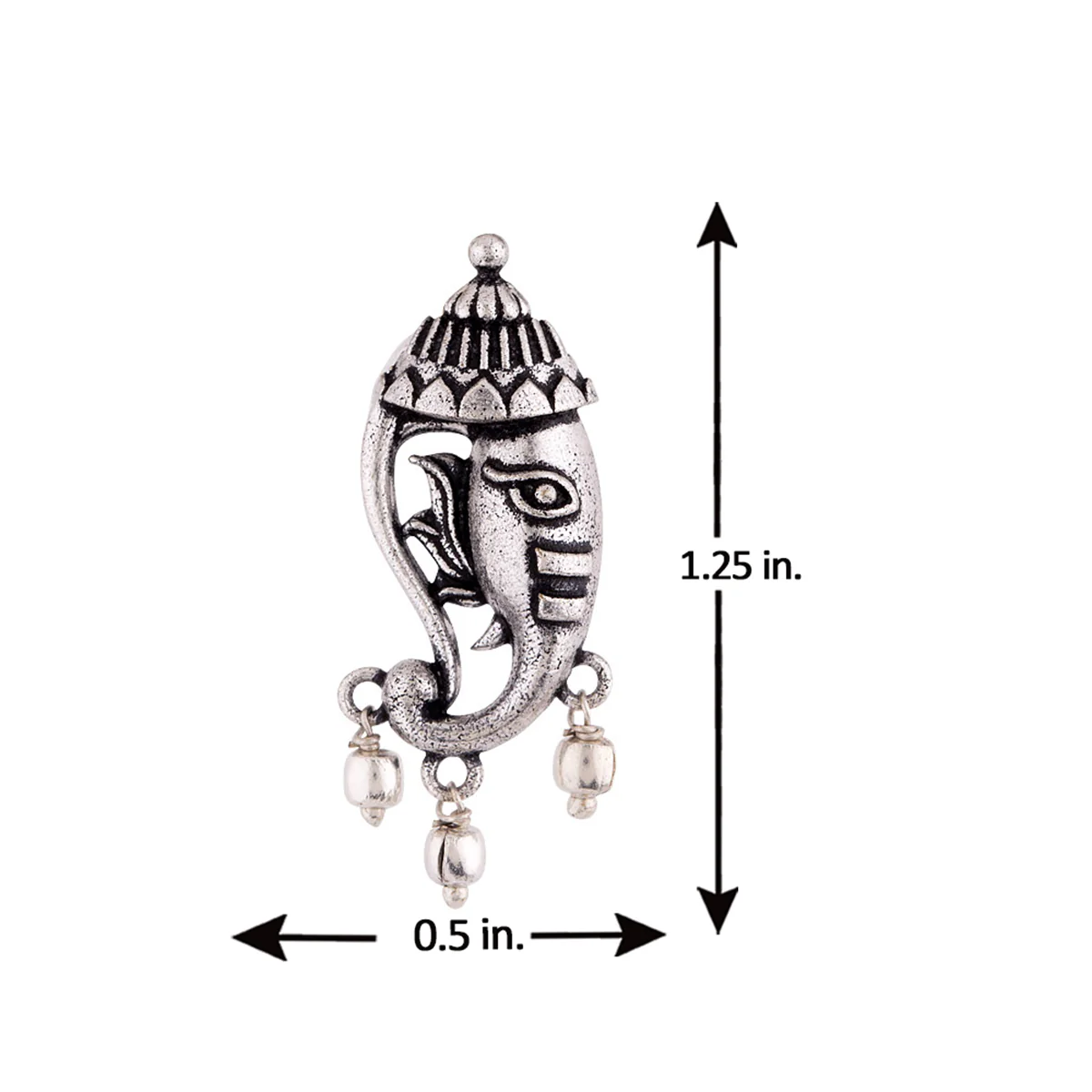 Aarambh Miniature Vinayaka Earrings - Image 5