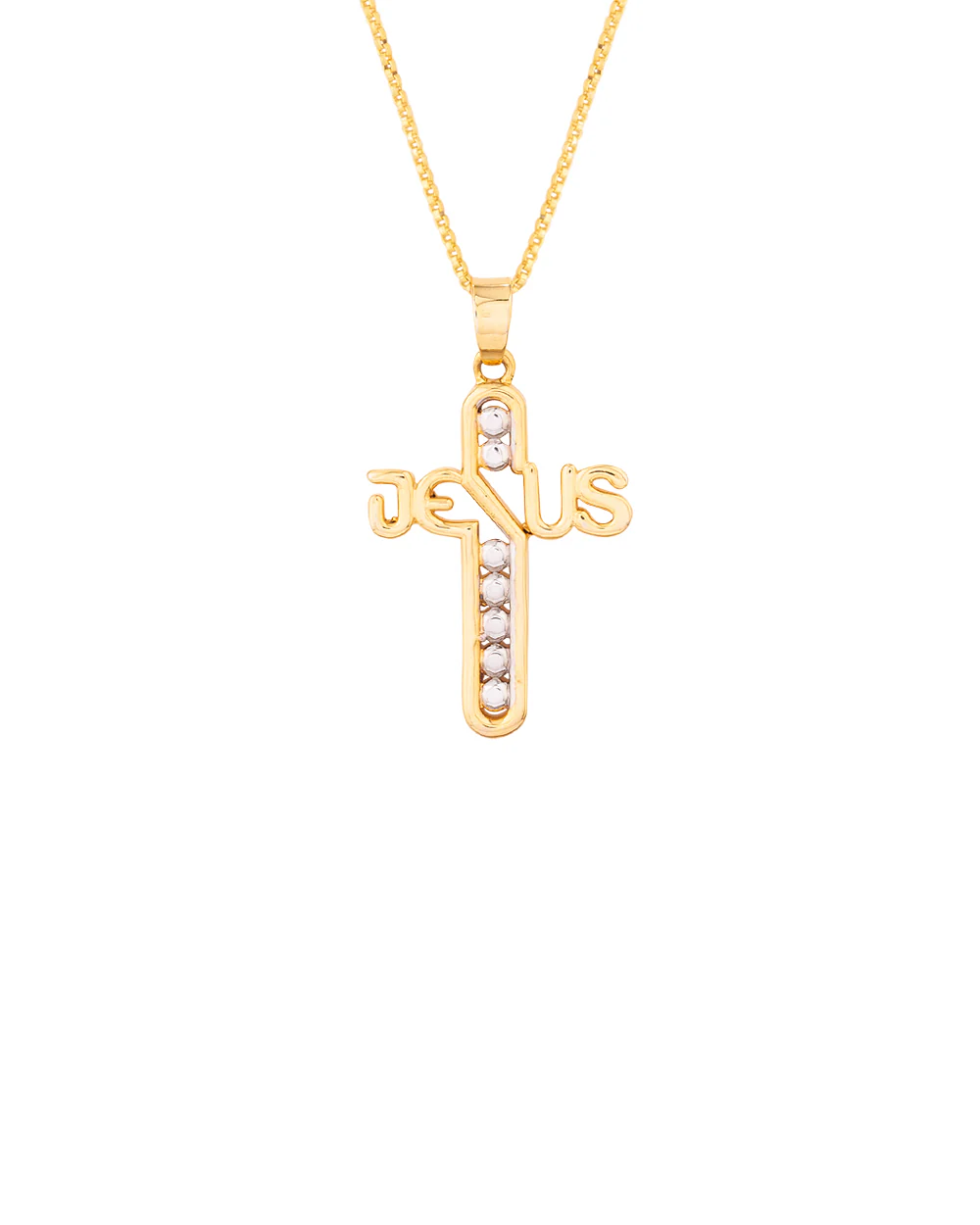 Aastik Cross Motif Pendant - Image 3