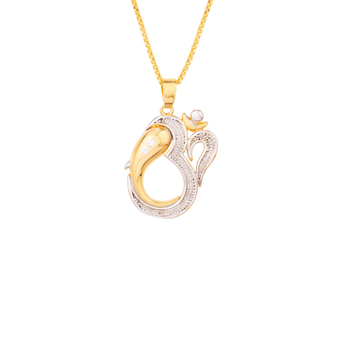 Aastik OM Brass Pendant - Image 3