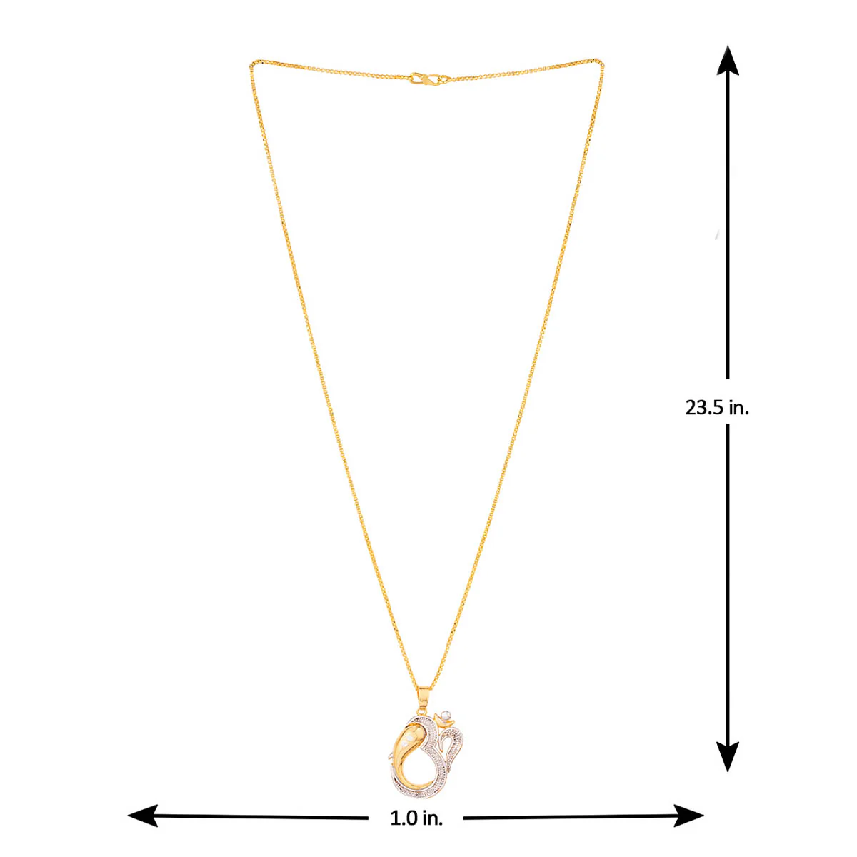 Aastik OM Brass Pendant - Image 6