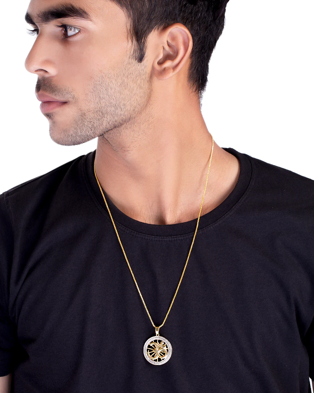 Aastik OM in a Chakra Pendant - Image 2