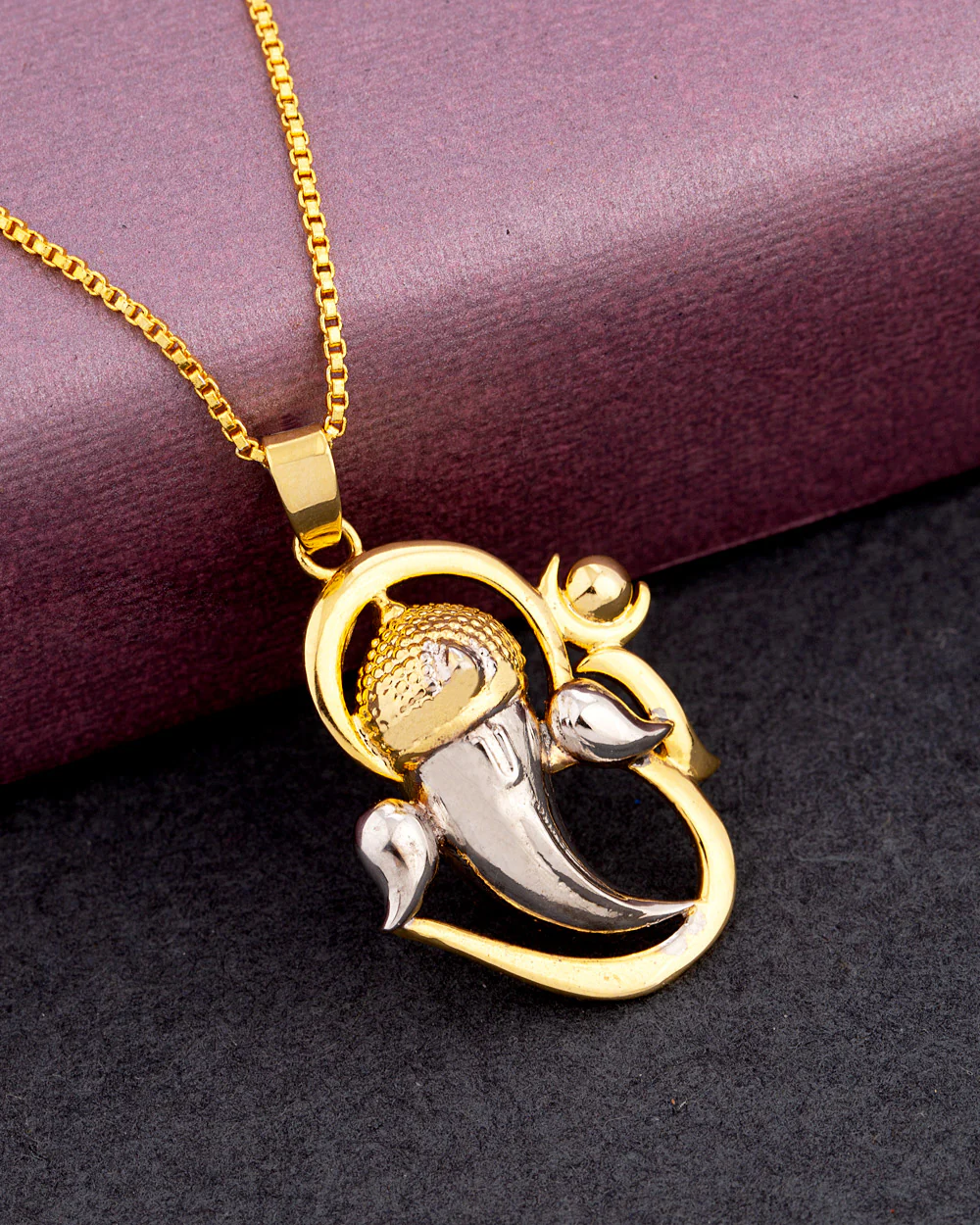 Aastik OM Inscription Pendant