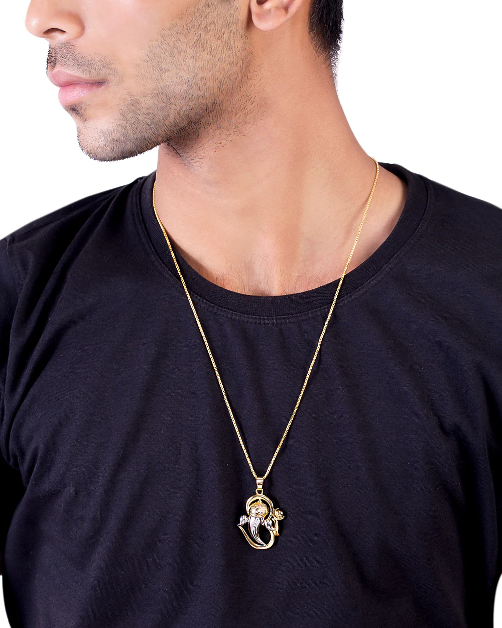 Aastik OM Inscription Pendant - Image 6