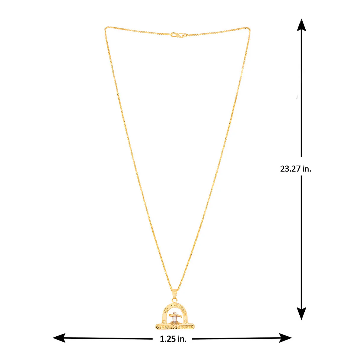 Aastik Shivling Motif Pendant - Image 7