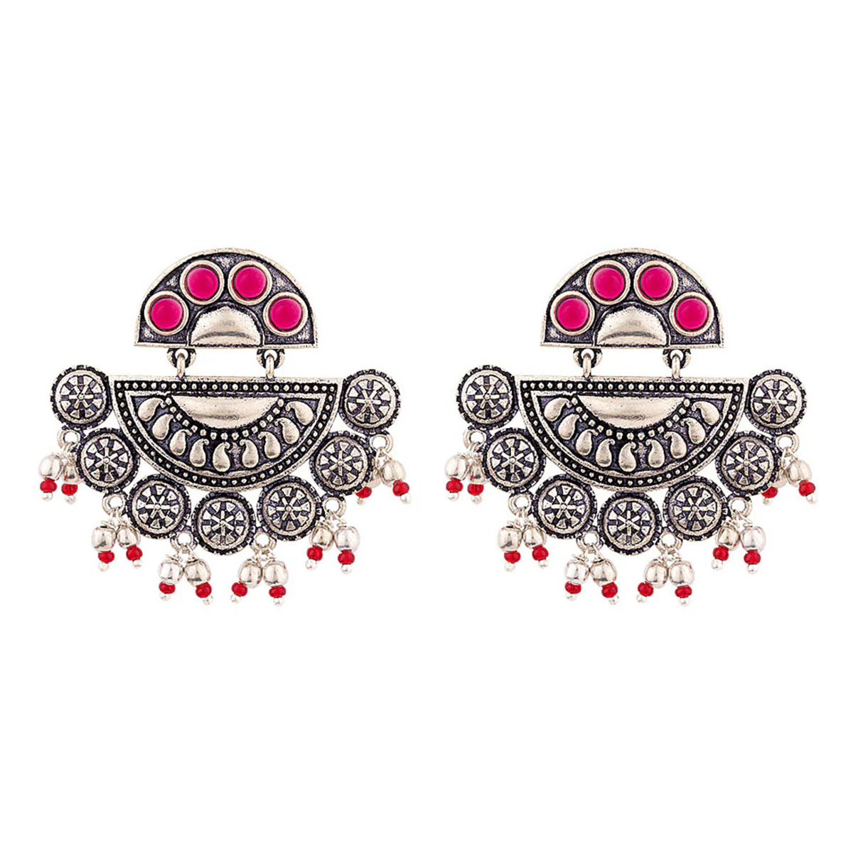 Abhira Half Moon Earrings - Image 3