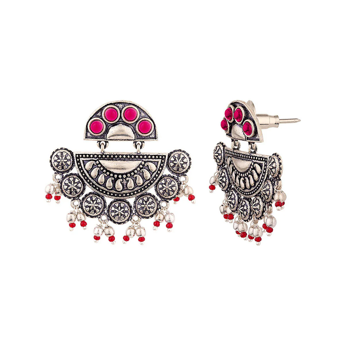 Abhira Half Moon Earrings - Image 4