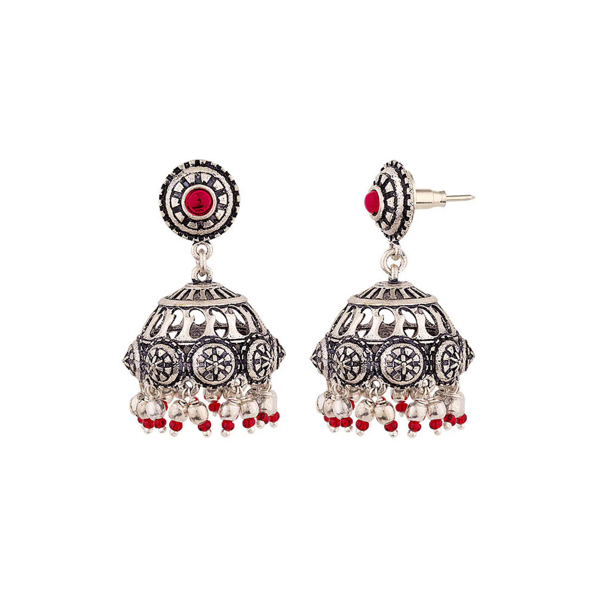 Abhira Jhumka Drop Earrings - Image 4