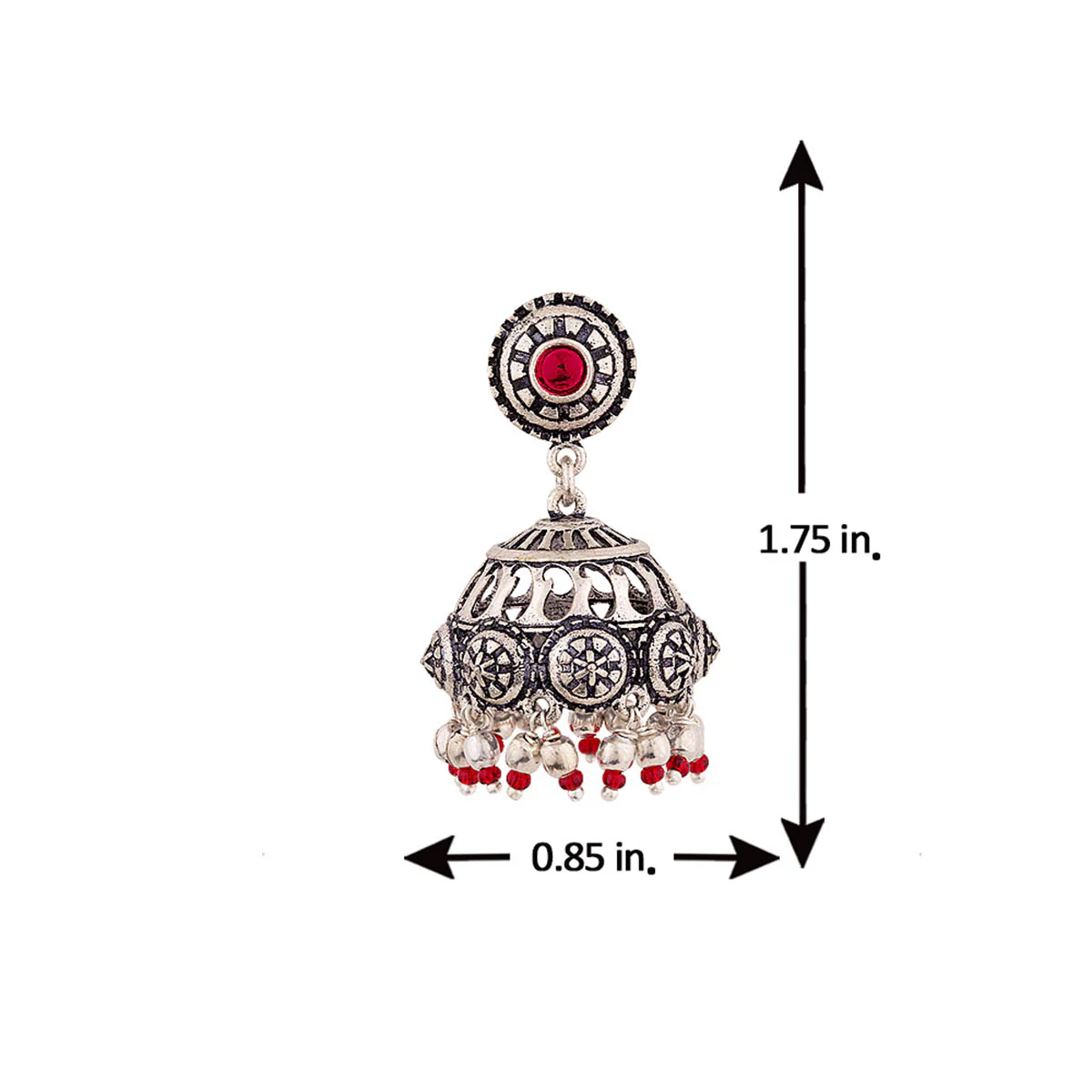 Abhira Jhumka Drop Earrings - Image 5