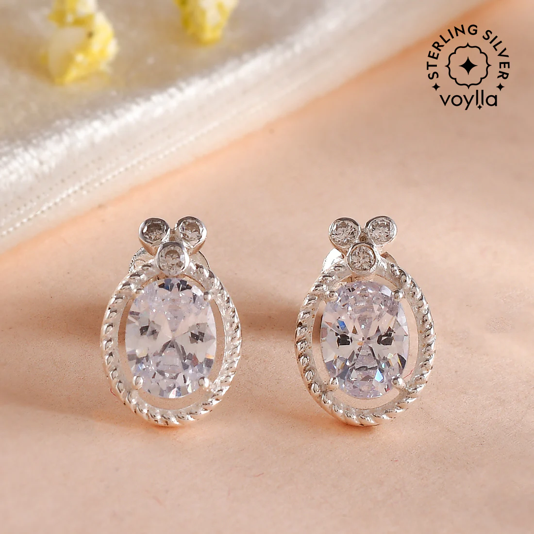 Adorable 925 Sterling Silver Earrings