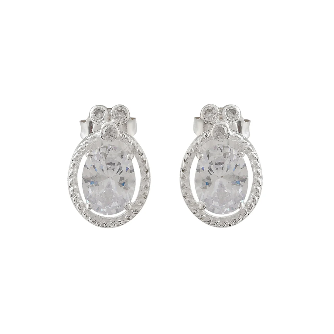 Adorable 925 Sterling Silver Earrings - Image 3