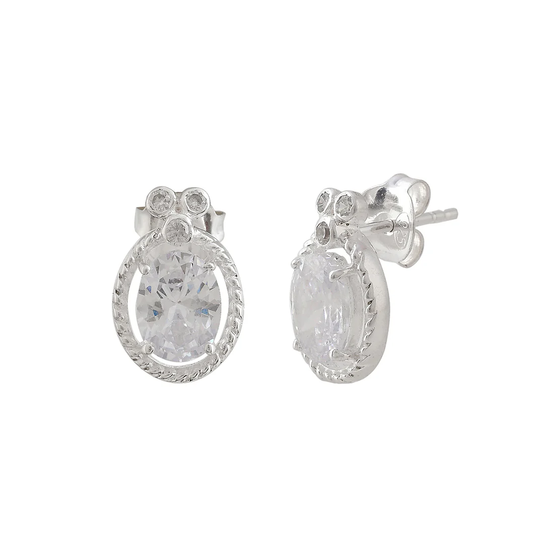 Adorable 925 Sterling Silver Earrings - Image 4