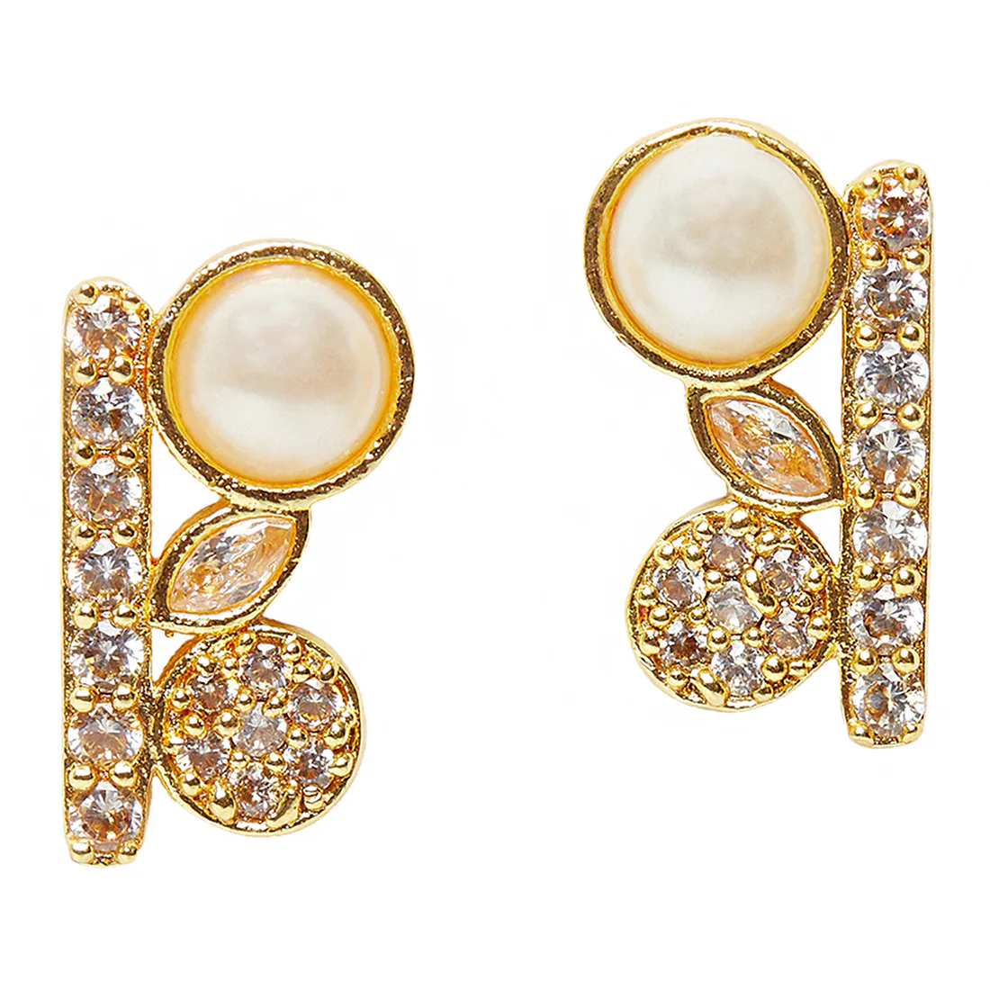 Adorable Pair Of Pearl Earrings - Image 3