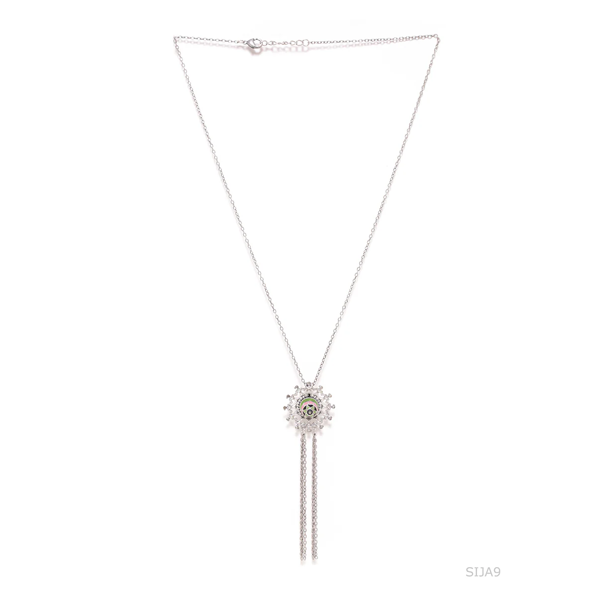 Adorned Spin Long Tassels Pendant - Image 4
