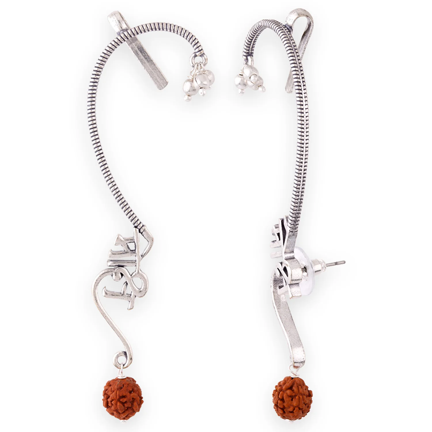 Aham Brahmasmi Moksh Ear Cuff Earrings - Image 4