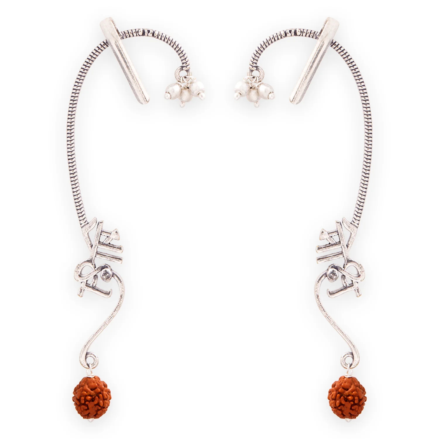 Aham Brahmasmi Moksh Ear Cuff Earrings - Image 5