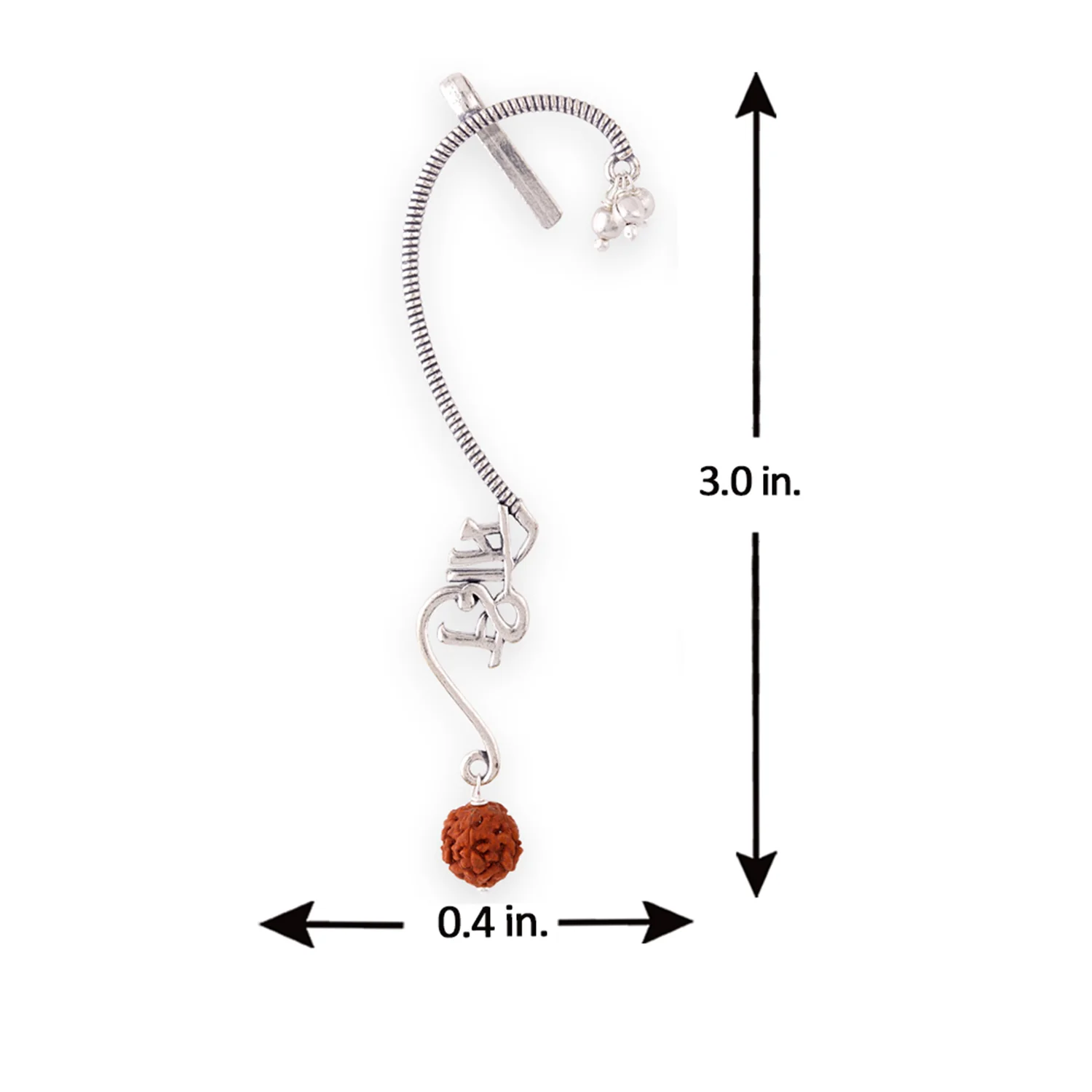 Aham Brahmasmi Moksh Ear Cuff Earrings - Image 6