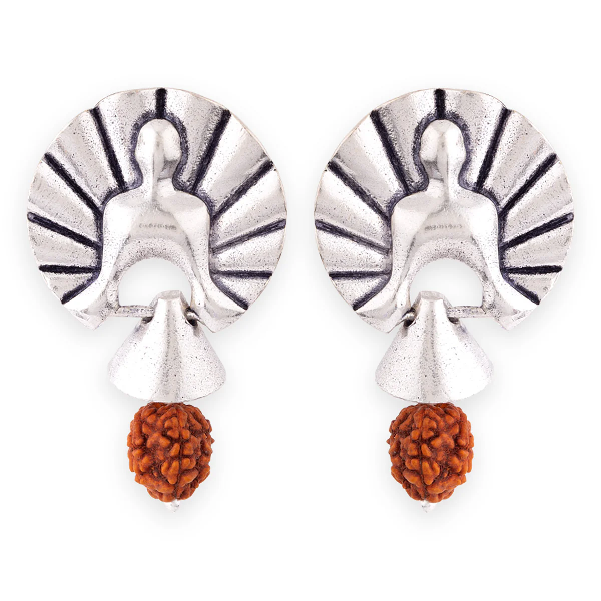 Aham Brahmasmi Yoga Earrings - Image 3