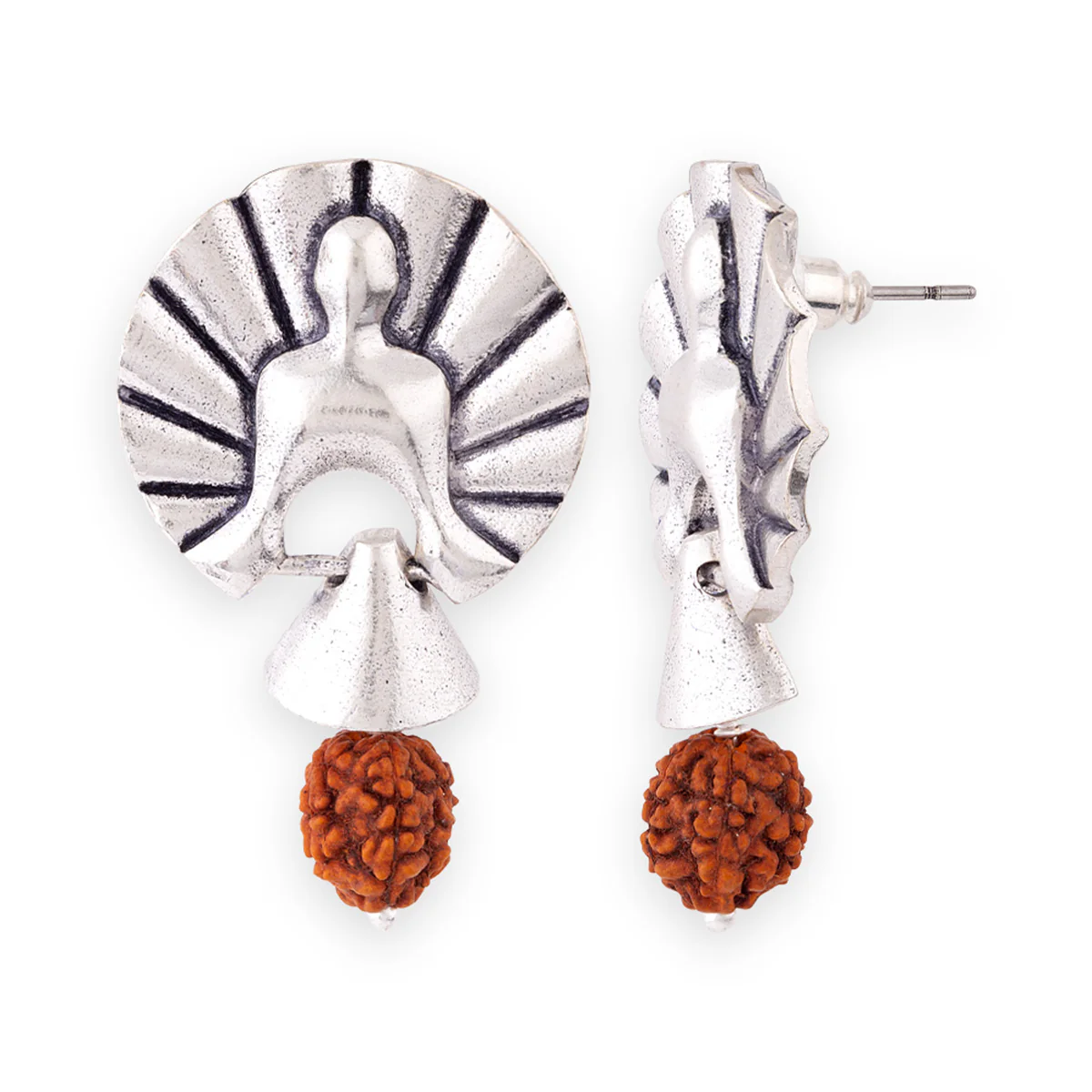 Aham Brahmasmi Yoga Earrings - Image 4