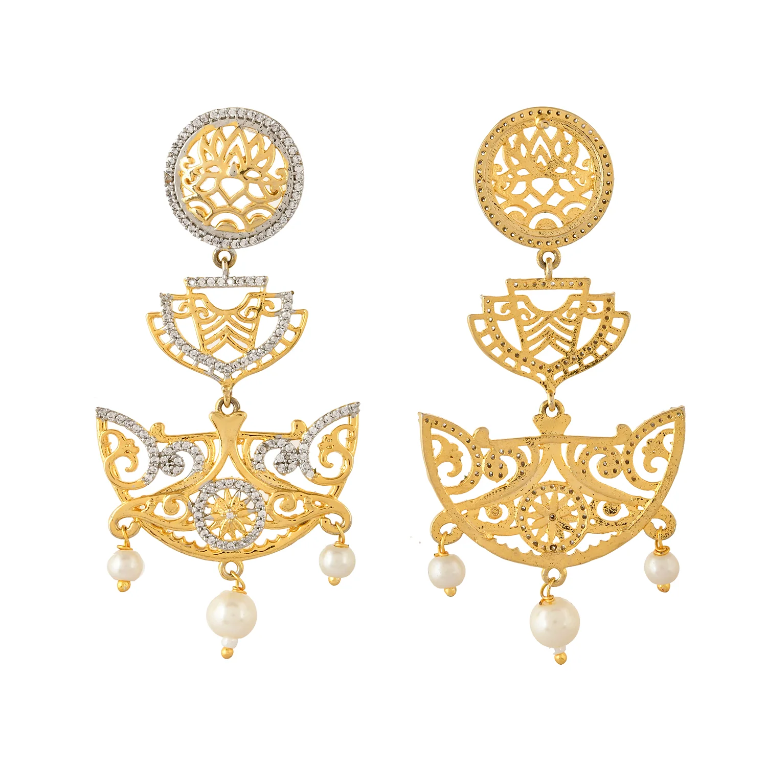 Alpana Imperial Filigree Dangler Earrings - Image 5