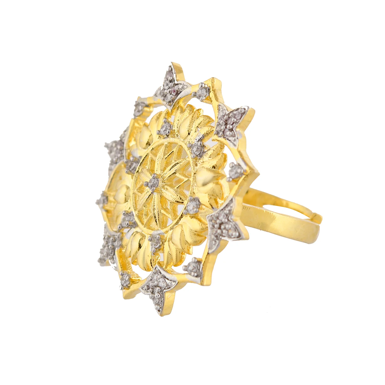 Alpana Lotus Blossom Ring - Image 4