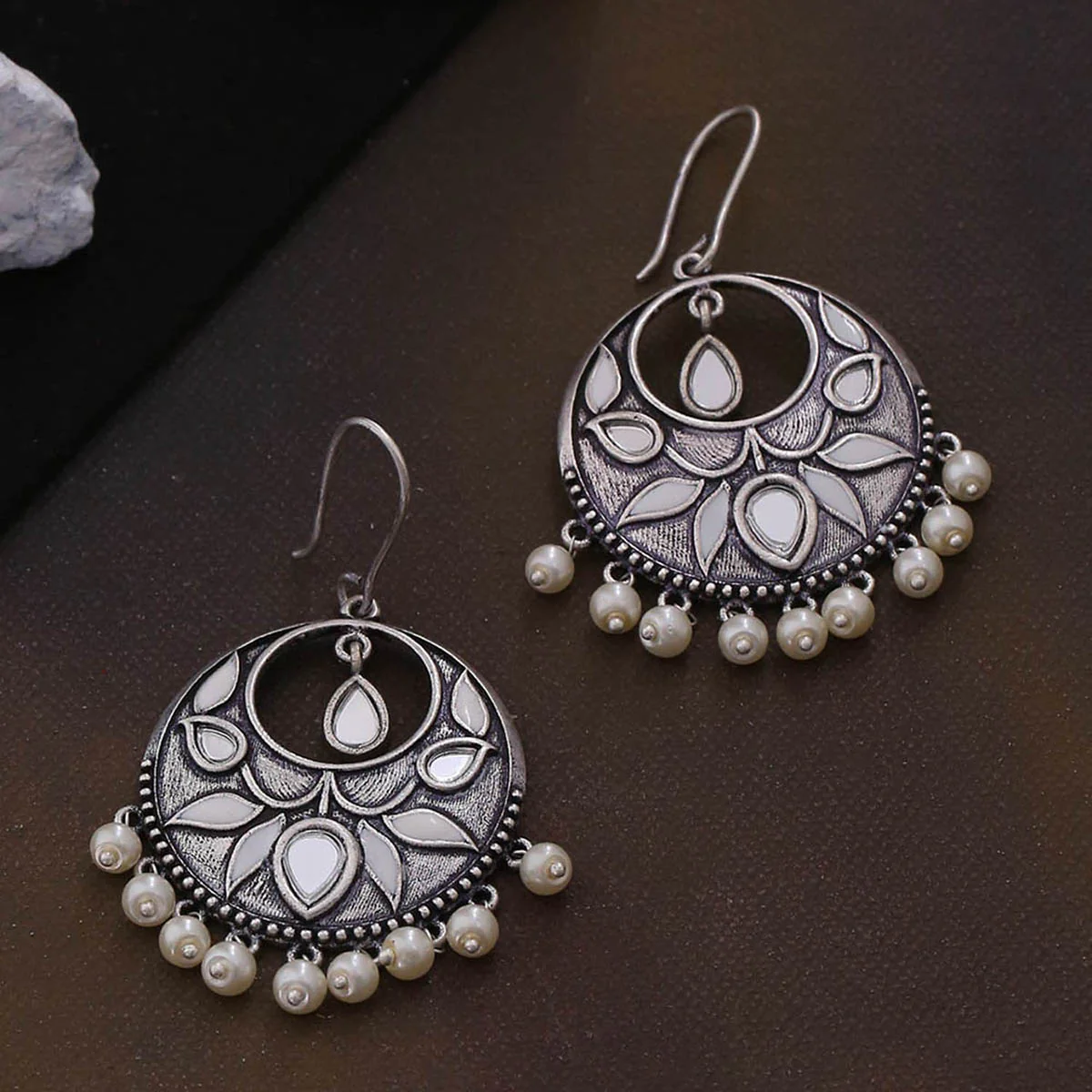 Amaira Ethnic Hoop Earrings