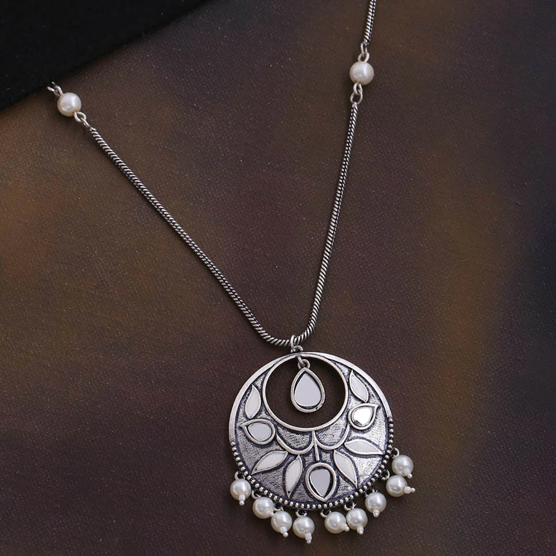 Amaira Ethnic Hoop Pendant