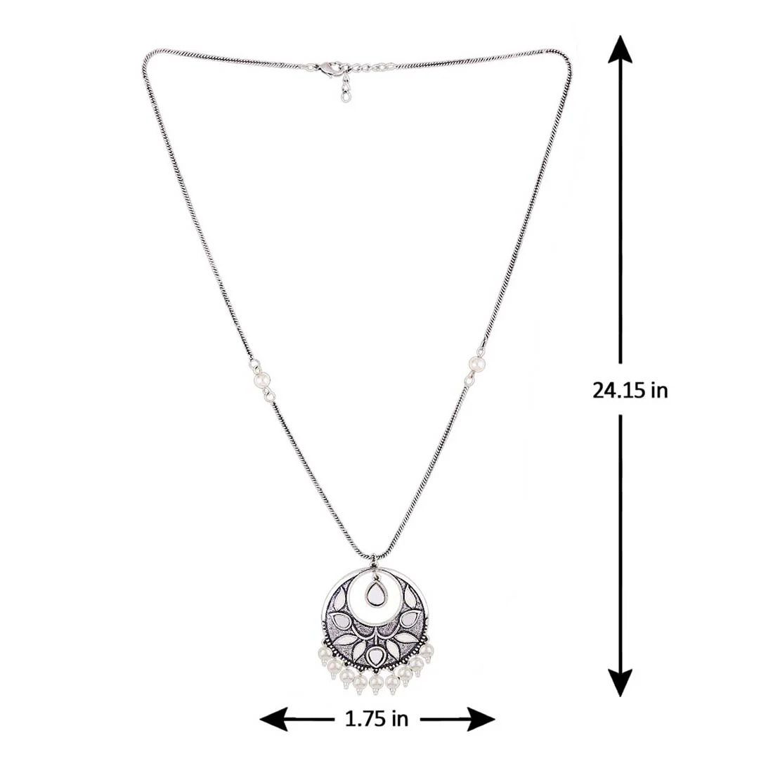 Amaira Ethnic Hoop Pendant - Image 6