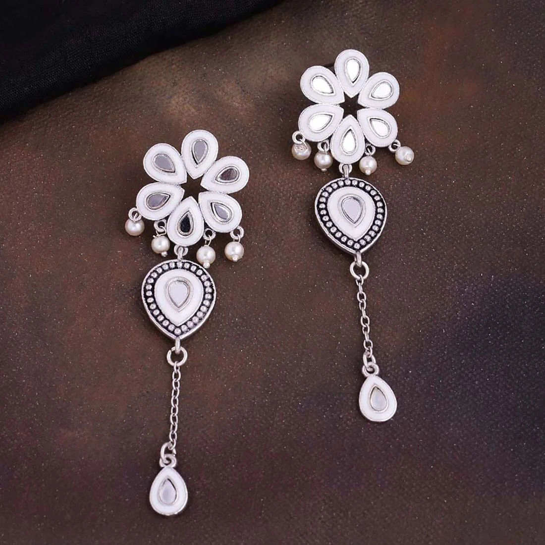 Amaira Floral Drop Earrings
