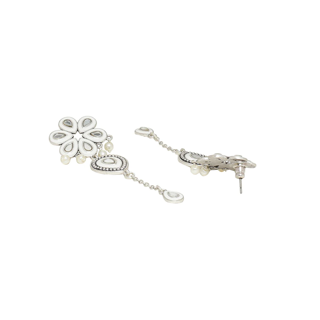 Amaira Floral Drop Earrings - Image 4