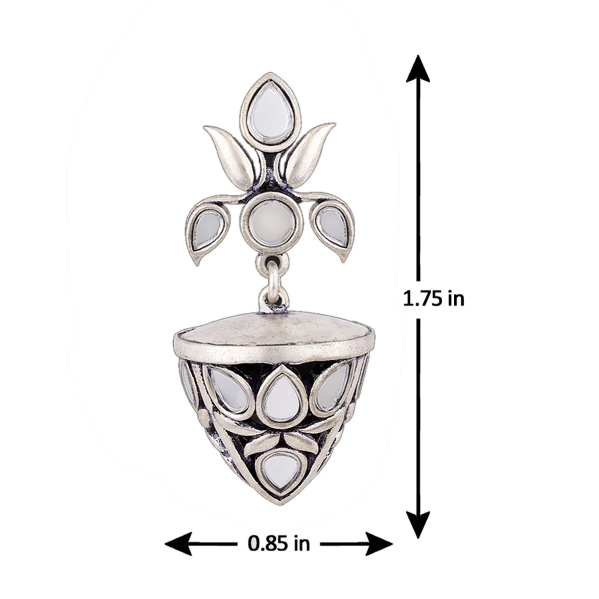 Amaira Rose Bud Earrings - Image 5