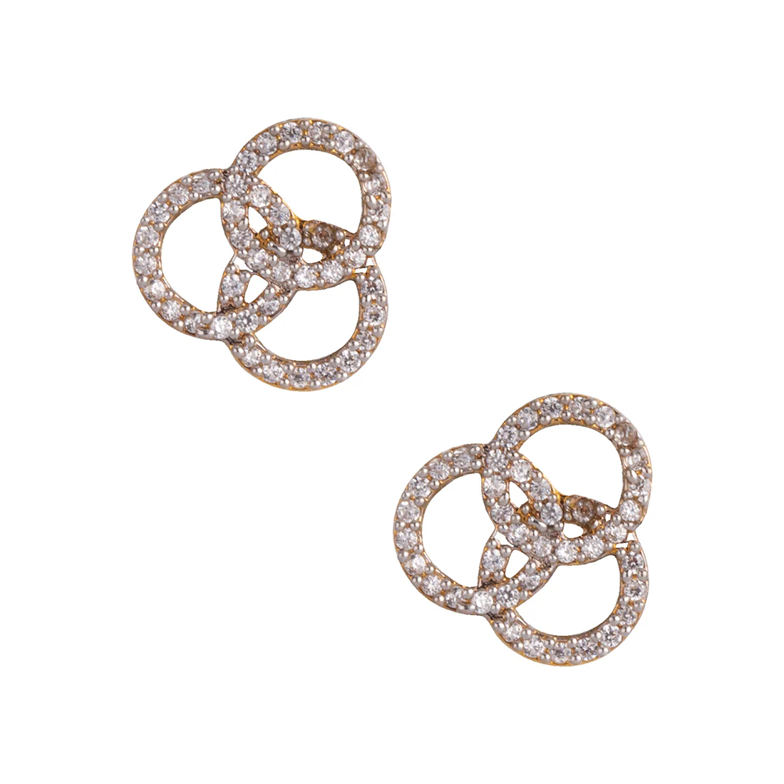 American Diamond Mangalsutra & Bracelet Round Brass Mangalsutras - Image 5
